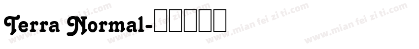 Terra Normal字体转换